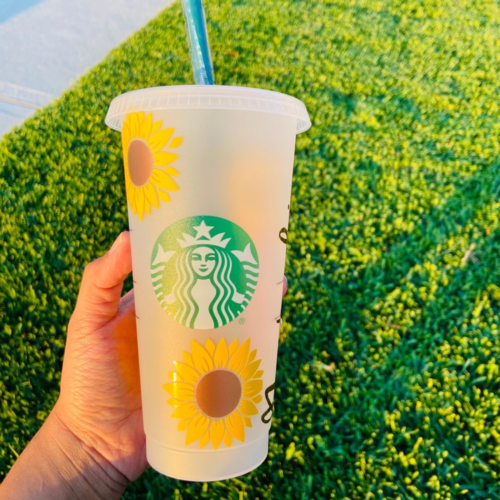 Custom starbucks cups